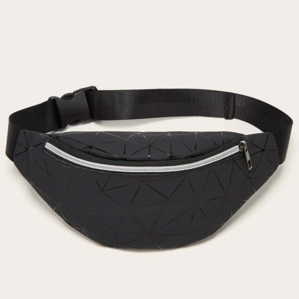 💙 NWT Women’s Geometric Pattern Medium Adjustable Strap Fanny Pack